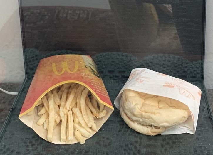 Disimpan 12 Tahun, Begini Tampilan Big Mac dan Kentang Goreng McDonald's