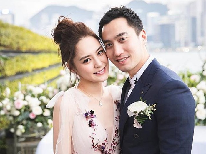 Gillian Chung dan mantan suaminya.