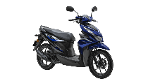Selain itu, Honda Malaysia juga kini menghadirkan Beat dengan pilihan warna Pearl Nightfall Blue atau warna dominan biru-hitam. Foto: dok. Boon Siew Honda Malaysia