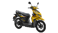 Clipper Yellow hadir menjadi hero colour atau warna utama yang mereka bawa kali ini. Pada tipe warna ini, Honda Beat hadir dengan warna dominan kuning dan hitam. Foto: dok. Boon Siew Honda Malaysia
