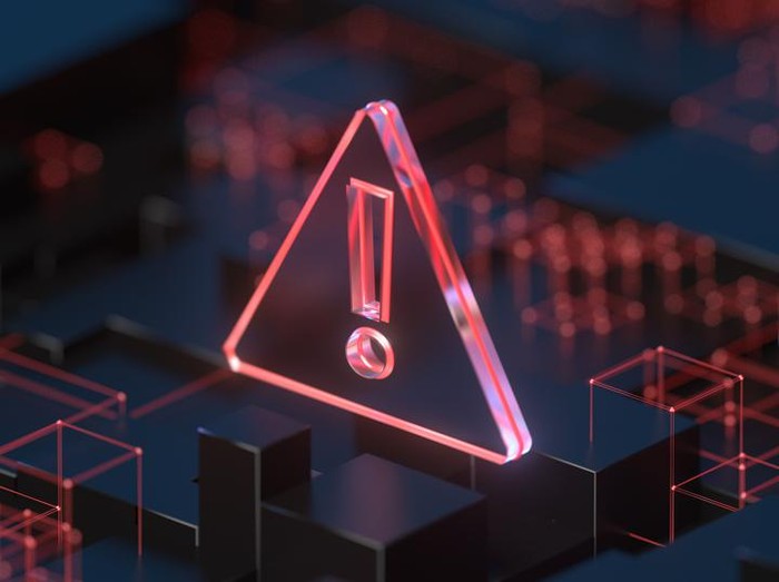 Ilustrasi serangan malware.