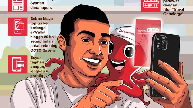 Infografis: Cocok Buat Semua Kalangan Usia, Ini Kecanggihan OCTO Mobile