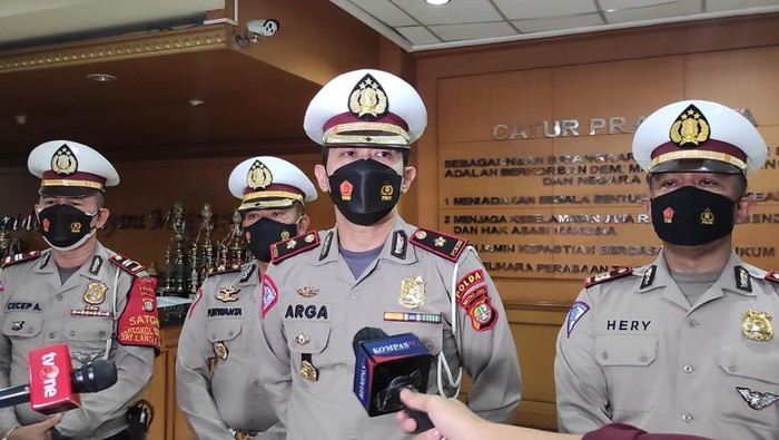 Kasubdit Gakkum Ditlantas Polda Metro Jaya AKBP Arga Dirja Putra
