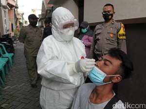Tambah 971, Kasus Aktif COVID-19 di Surabaya Jadi 1.404 Orang