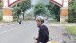 Potret Perjalanan Gowes 2 Pemuda Gorontalo Menuju Tanah Suci
