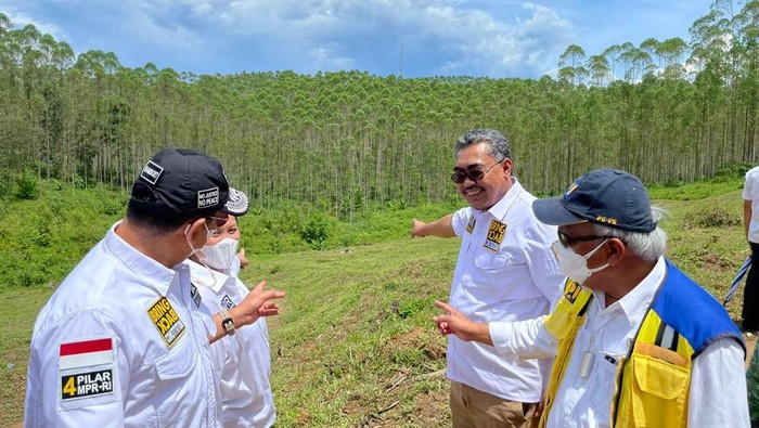 Lokasi calon ibu kota negara.