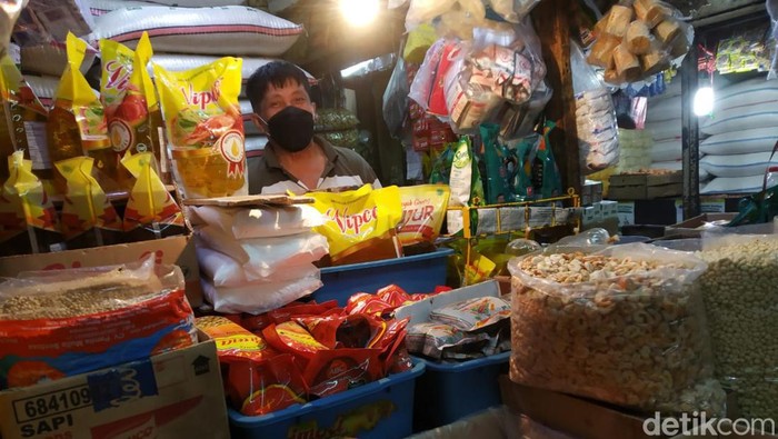 Minyak goreng di Pasar Tradisional/Aldiansyah Nurrahman-detikcom