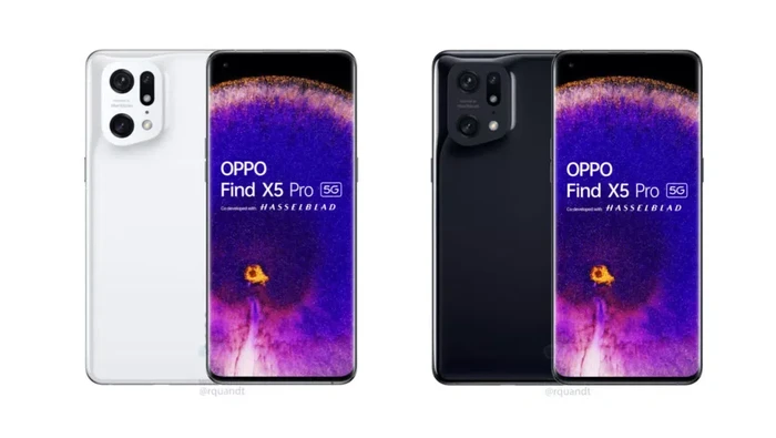 Render Oppo Find X5 Pro