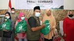 Paket Sembako untuk Warga Jakarta Pusat