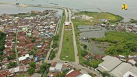 Kementerian Pekerjaan Umum dan Perumahan Rakyat (PUPR) melalui Badan Pengatur Jalan Tol (BPJT) bersama Badan Usaha Jalan Tol (BUJT) telah memulai konstruksi pembangunan Jalan Akses Tol Makassar New Port (MNP) tahap I dan II. Foto: Dok. Kementerian PUPR