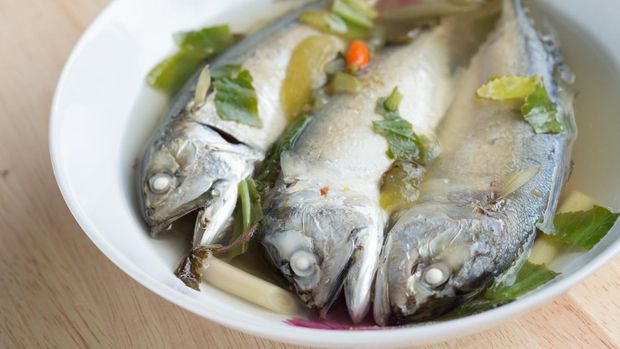 Resep Ikan Kembung Kukus Pedas Asam