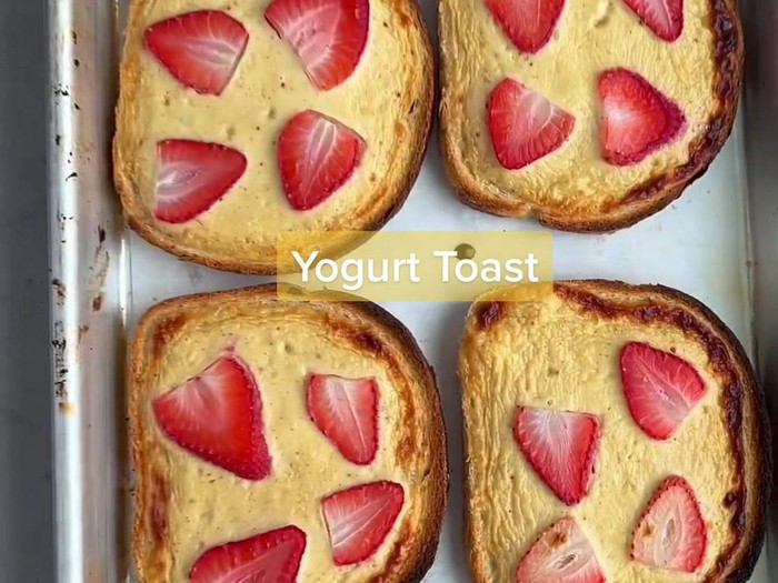 Roti Panggang Yogurt, Menu Enak Buat Sarapan