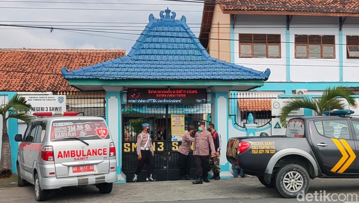 SMPN 3 Sawit, Boyolali, Senin (7/2/2022).