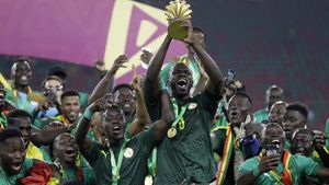 Sorak Sorai Sadio Mane cs Usai Senegal Jadi Juara Piala Afrika 2021