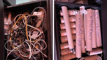 Banyak kabel di rumah, ini bisa jadi solusi merapikan. Foto: Boredpanda