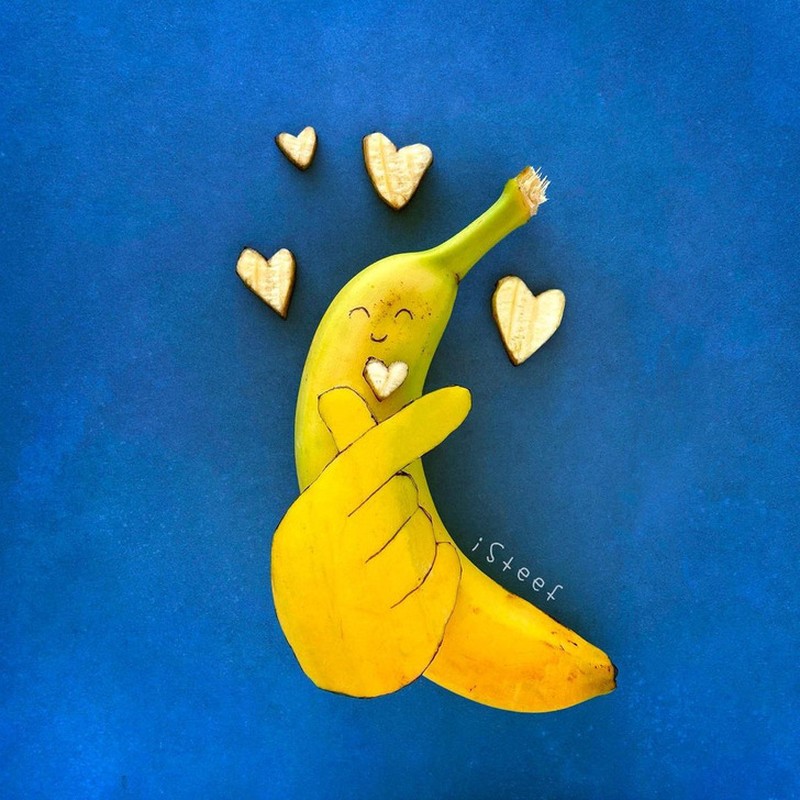 fotoinet seni kulit pisang