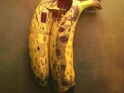 Dari Kulit Pisang Seniman Ini Ciptakan Karya yang Menggemaskan
