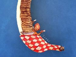 Dari Kulit Pisang Seniman Ini Ciptakan Karya yang Menggemaskan