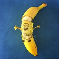 fotoinet seni kulit pisang