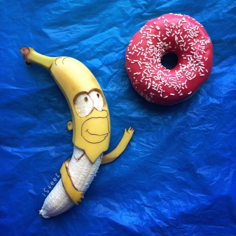 fotoinet seni kulit pisang