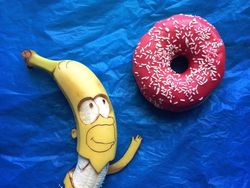 Dari Kulit Pisang Seniman Ini Ciptakan Karya yang Menggemaskan