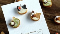 Berbahan tanah liat, seniman Jepang bernama ima pan membuat ragam aksesoris menggemaskan bertema roti dan pastry.