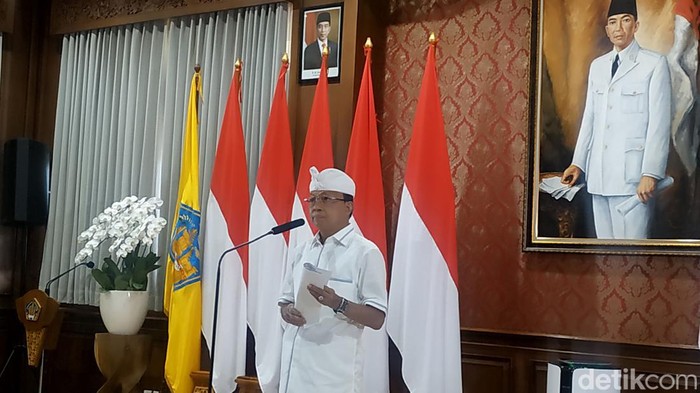 Gubernur Bali Wayan Koster. (Sui Suadnyana/detikcom)