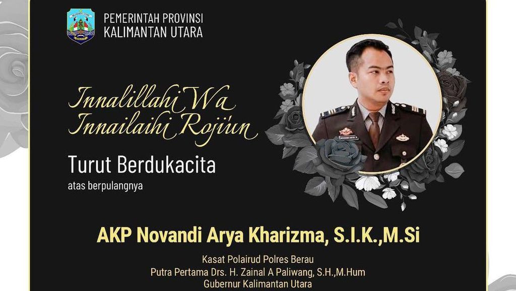 AKP Novandi, Anak Gubernur Kaltara Meninggal Dunia di Jakarta