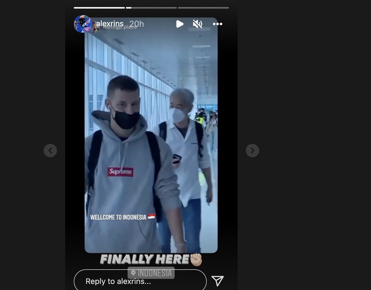 Instagram Pebalap MotoGP
