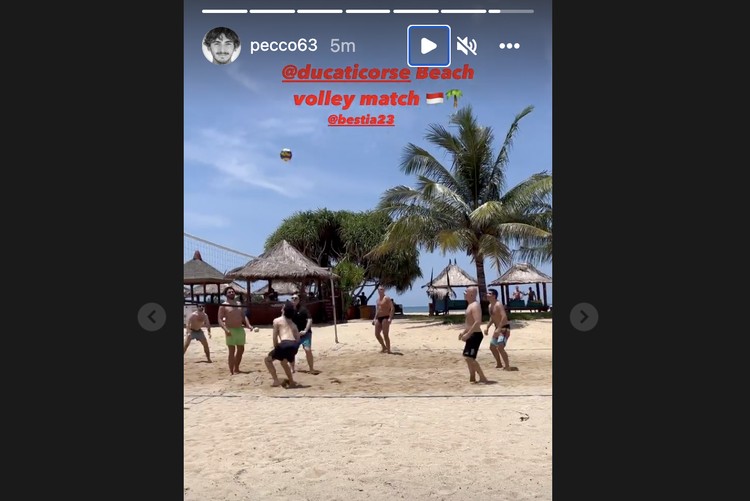 Instagram Pebalap MotoGP
