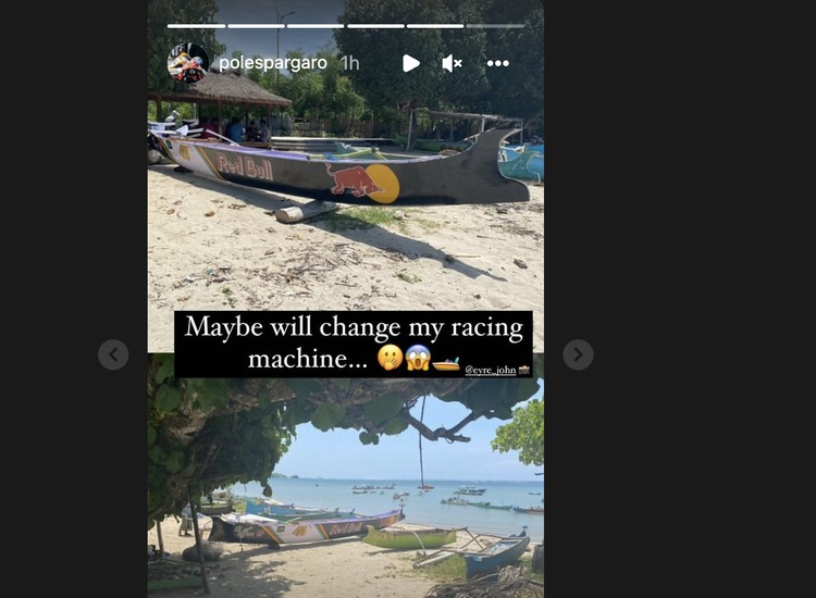Instagram Pebalap MotoGP