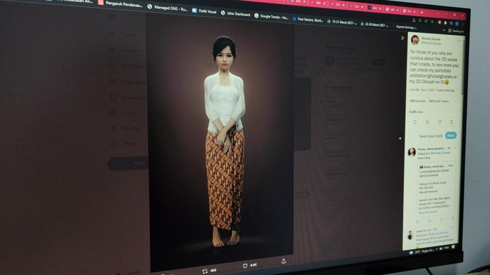 Kejutan dari Ghozali Everyday, NFT Baru 3 Dimensi