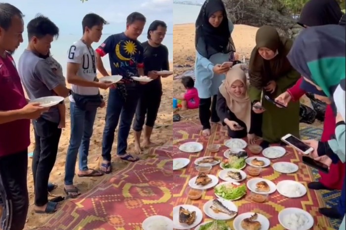 Kocaknya Para Suami Nunggu Istri Foto Makanan