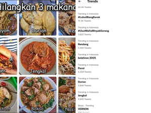 Netizen Debat 3 Makanan yang Seharusnya Dihilangkan, Durian dan Rendang Jadi Trending