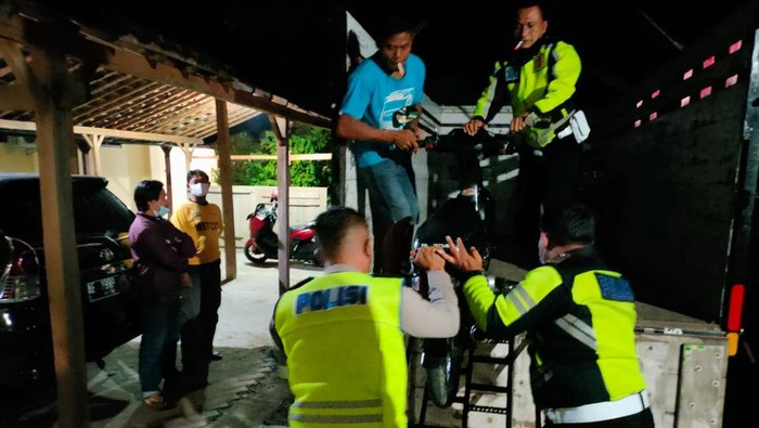 razia balap liar di ngawi