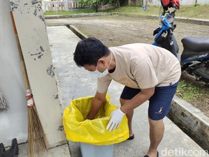 40 Kilogram Sampah Dihasilkan dari Rumah Isolasi di Lebak