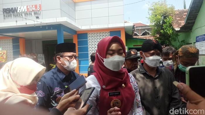Bupati Demak Eistianah, Rabu (9/2/2022).
