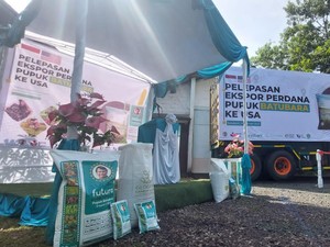 Perdana! 15 Ton Pupuk Batu Bara RI Diekspor ke AS