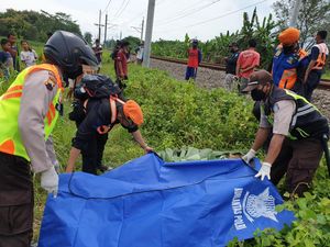 Terungkap! Ini Identitas Pria Tua Tewas Tertabrak Kereta di Klaten