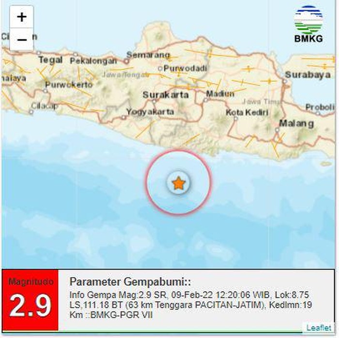 gempa pacitan