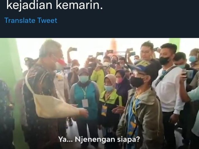Gubernur Jateng Ganjar Pranowo datangi Desa Wadas Purworejo, Rabu (9/2/2022).