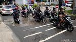Hati-hati! Jalan Bintara Jaya Raya di Bekasi Berlubang