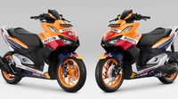 Selain itu, tersemat nomor motor 93 untuk sang juara dunia 8 kali Marc Marquez dan nomor 44 untuk rekan satu timnya Pol Espargaro. Dua unit lainnya akan digunakan kru paddock untuk mobilisasi selama di area sirkuit. Foto: PT Astra Honda Motor