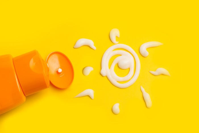 Ilustrasi Sunscreen