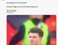 Maguire Bikin Netizen Murka, Disebut Biang Kerok MU Imbang