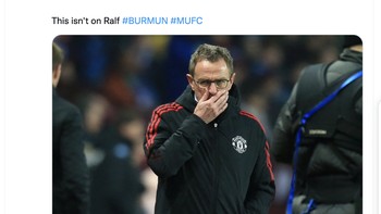 Sebenarnya serangan MU menurut statistik sudah gencar, hanya saja penyelesaian akhirnya yang memble. Foto: Twitter