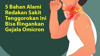 Berbeda dengan varian COVID-19 lain, Omicron lebih jarang disertai demam. Batuk kering dan nyeri tenggorok lebih sering dilaporkan.