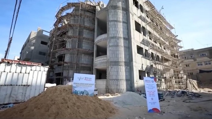 Pembangunan masjid di Palestina