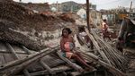 Potret Madagaskar Porak Poranda Dihantam Topan Batsirai