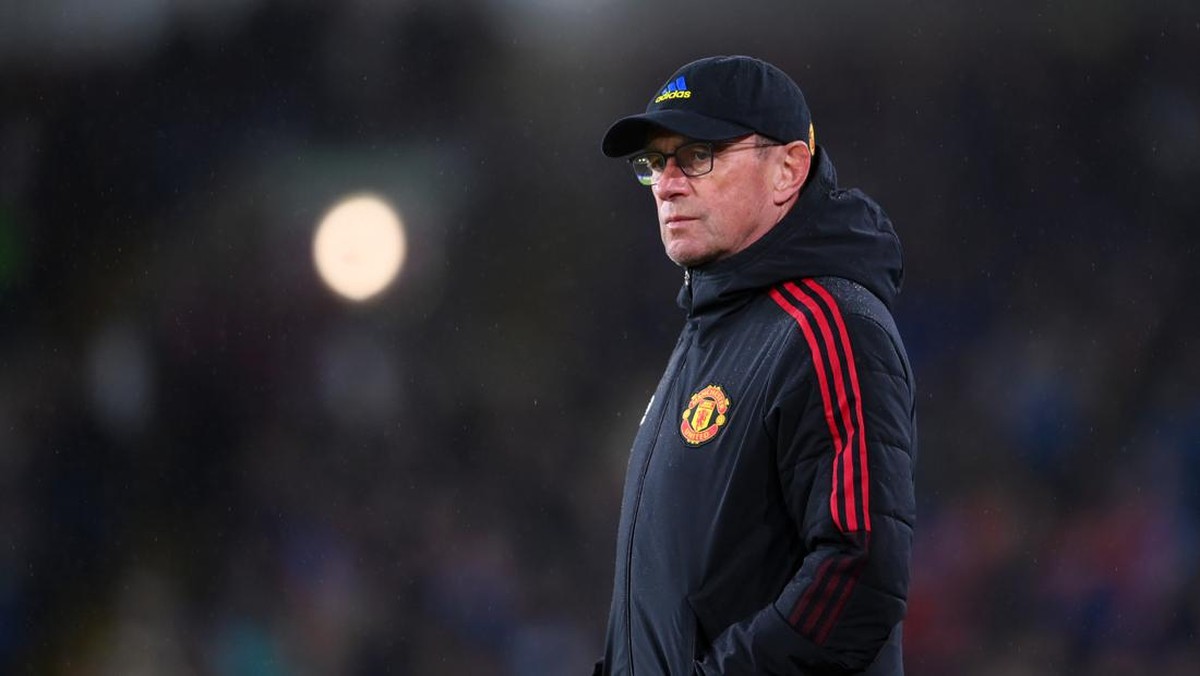 Ralf Rangnick diyakini tak akan menjadi manajer MU lagi musim depan. (Foto: Getty Images/Laurence Griffiths)